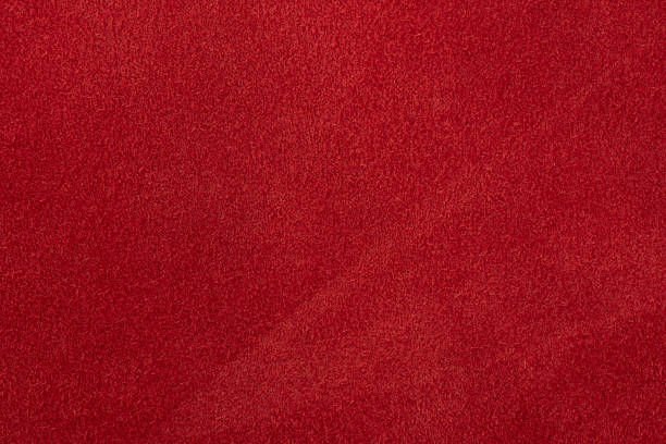 istock Horizontal background of red suede, macro photo. 2243834161