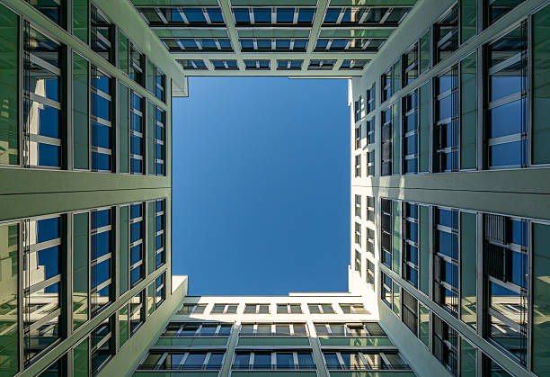 istock Courtyard of an office building 2243835436