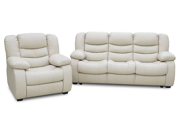 Soft furniture on a white background in isolation