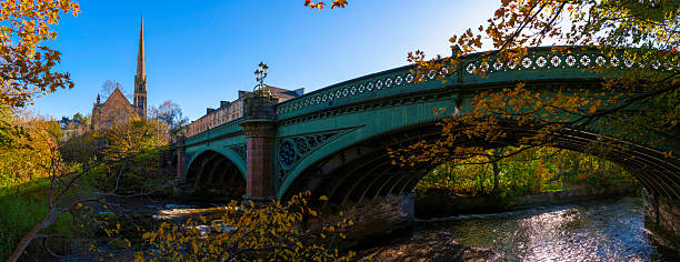istock Landmark Scottish Great Western Road Bridge in Glasgow 2243841673