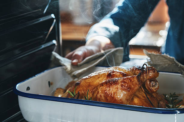 istock Roasting Chicken with Root Vegetables in the Oven 2243844357