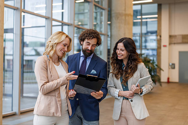 istock Business colleagues collaborating on meeting discussing project document 2243847831
