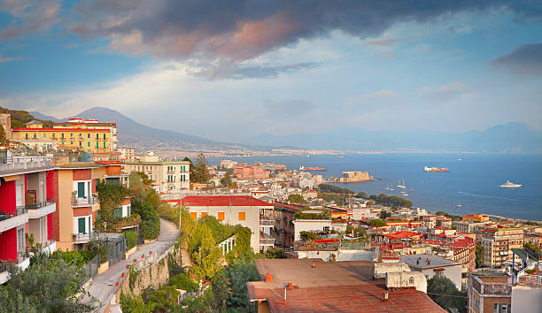 istock Skyline of Naples with Mount Vesuvius 2243854376