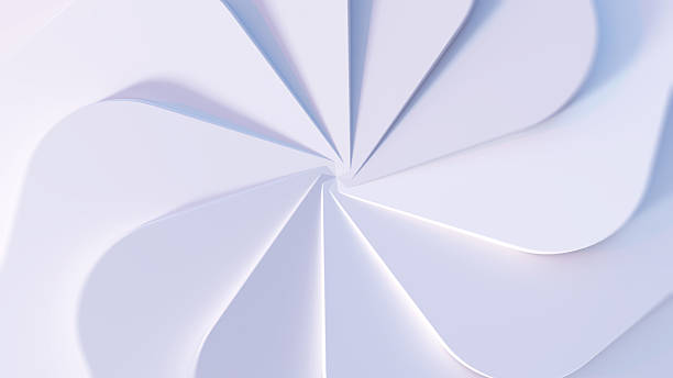 istock Contemporary Abstract Geometry with Floral Motif 2243858374