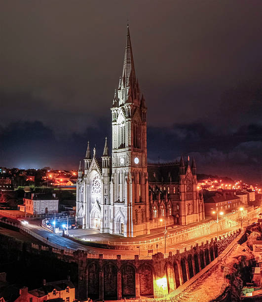 istock At night, St Colmans Cathedral. Cobh. Ireland 2243861191