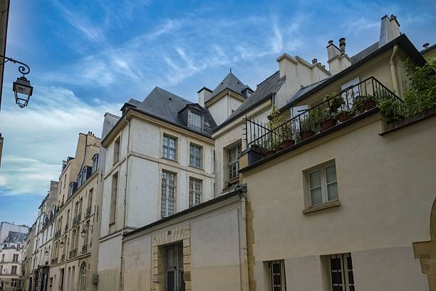 istock Paris, typical buildings in the Marais 2243865043