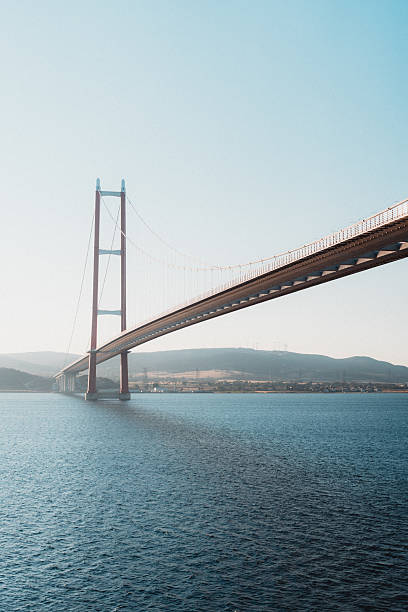 istock Canakkale bridge in its entirety 2243879476