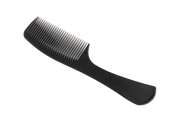istock New black hair comb isolated on white 2243881380