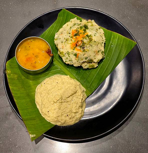 istock Delicious south Indian breakfast Rava Idli 2243898373