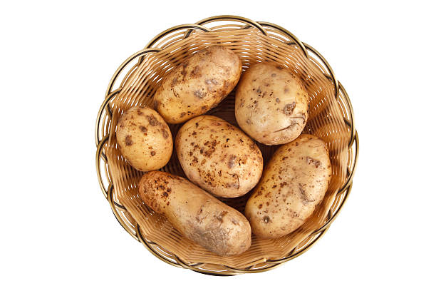 istock Potato in basket isolated 2243907107