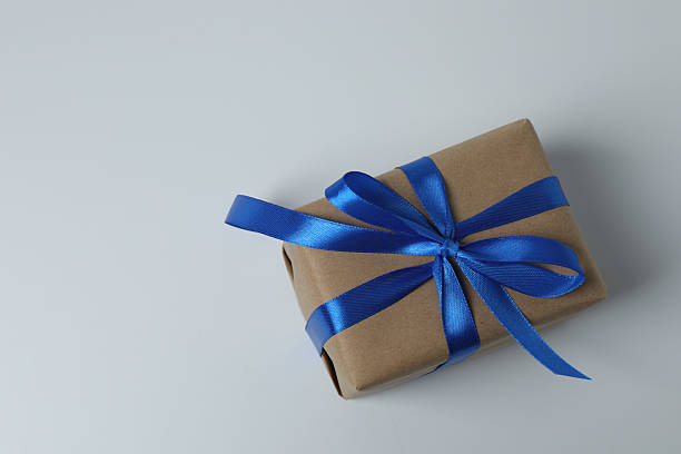 istock Gift boxes with ribbon, isolated on white background 2243911147
