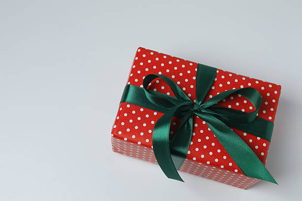 istock Gift boxes with ribbon, isolated on white background 2243911163