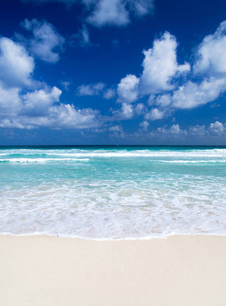istock Sea beach. Tropical sea under the blue sky. 2243914248