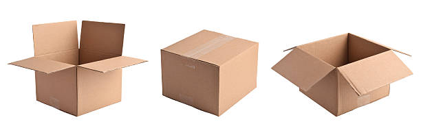 istock Set of cardboard box on white background 2243914729