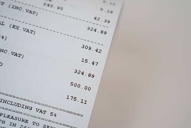 istock Dollar Bills and Financial Receipt. Budget and Expenses Concept 2243920109