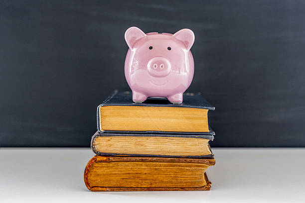 istock Books and piggy bank on it 2243931044