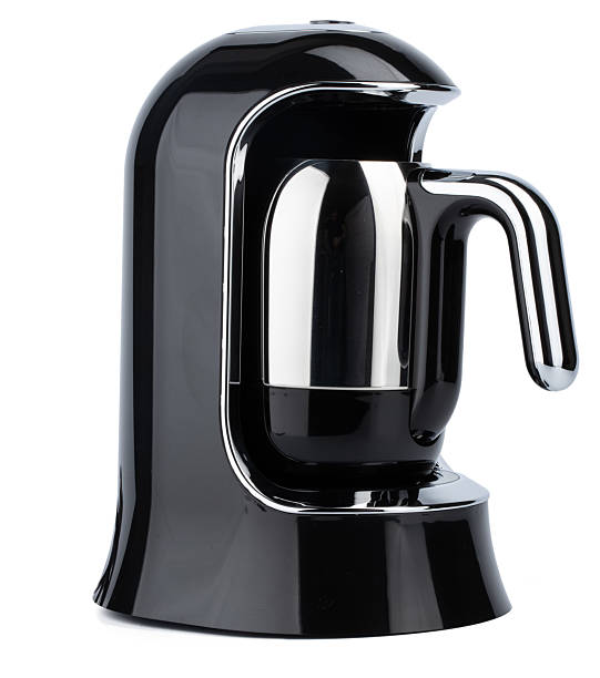 istock Electric kettle on a stand isolated on white 2243932947