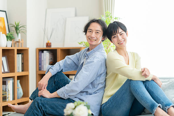 istock a young couple relaxing in a room 2243934785