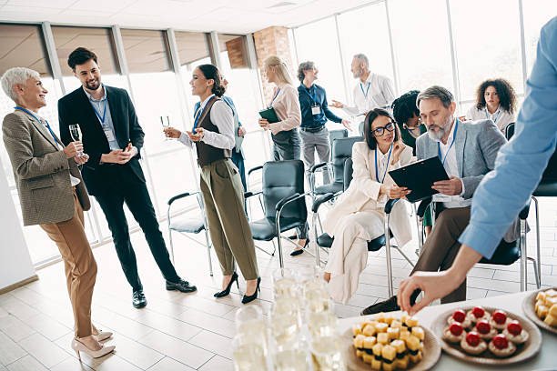 istock Group of diverse professionals collaborating and discussing during a corporate business meeting in a modern office space 2243935715