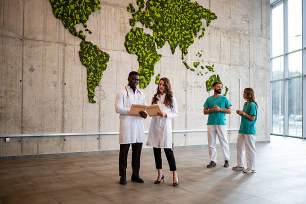 istock Diverse medical team discussing global healthcare issues 2243941314