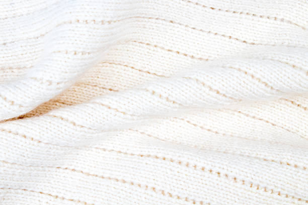 istock A sweater or scarf -tone texture large knitting. Knitted background. Woolen manual car, handmade. 2243950004