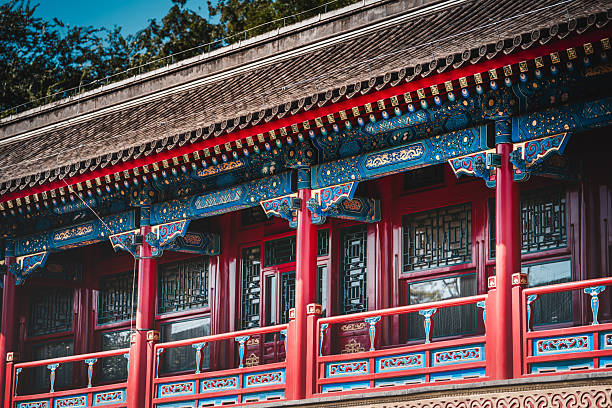 istock Beijing's Palace Museum showcases a regal, historically significant palace complex with symmetrical patterns and smooth stone. 2243953353