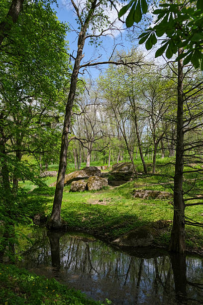 istock Uman. Sofievsky park in the morning. Deep in the park. 2243954360