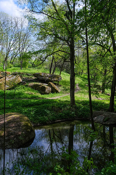 istock Uman. Sofievsky park in the morning. Deep in the park. 2243954377