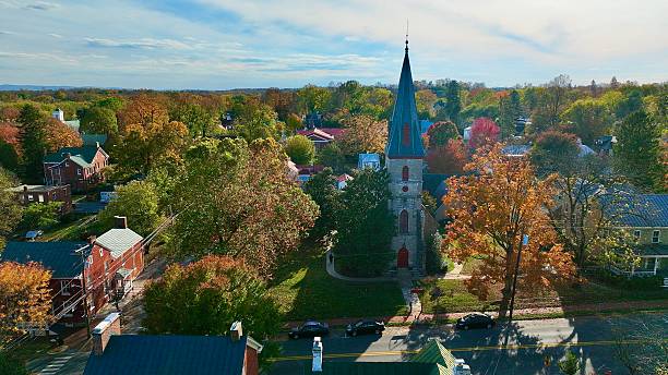 istock Church in Autumn – Shepherdstown, West Virginia 2243960217