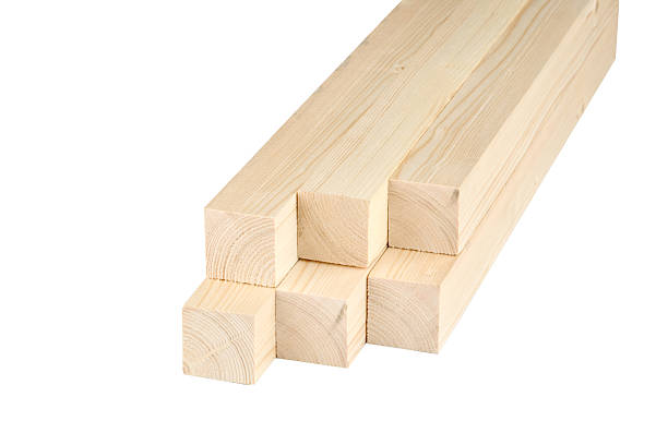 istock Stacked wooden beams showcasing natural grain and texture for construction .. 2243961098