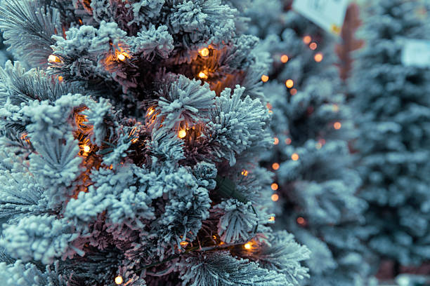 istock Xmas decor and Christmas baubles on a festive tree 2243967029