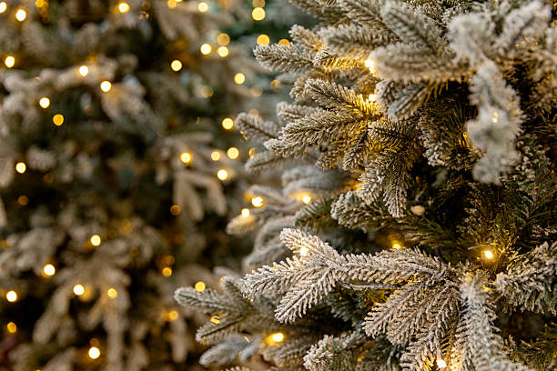 istock Xmas decor and Christmas baubles on a festive tree 2243967140