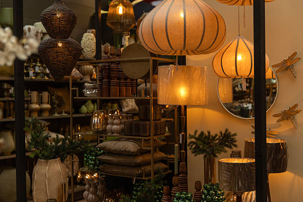 istock Xmas decor and Christmas lights 2243969332