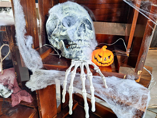 istock Pumpkins And Zombies Halloween 2243973135