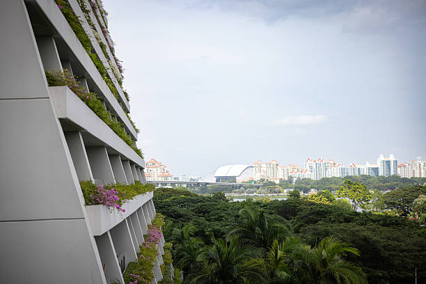22 December 2024, Marina Bay - Singapore.Marina Bay Sands rises dramatically along Singapore’s skyline, its three towers crowned by the SkyPark. The resort’s bold, futuristic design has become an architectural icon and a symbol of the city’s modern ambition.