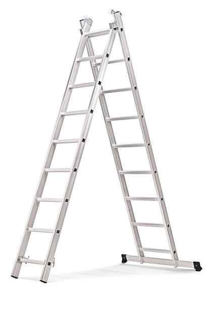 istock Studio shot of a telescopic ladder 2243980763
