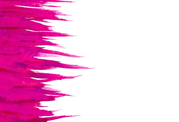 istock pink watercolor on paper 2243981515