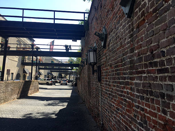 istock Historic Brick Street in Savannah 2243985477
