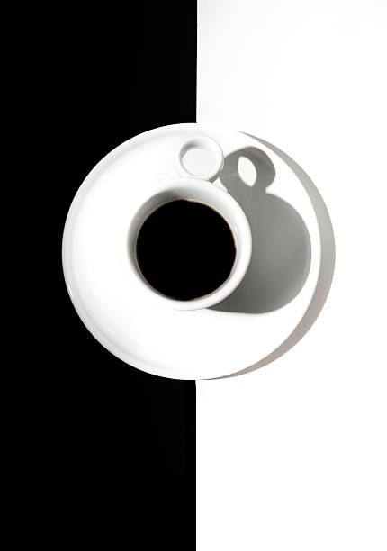 americano coffee on the table