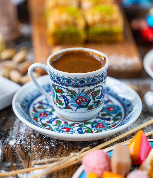istock Ramadan Eid Candy and Chocolate in the Traditional Ottoman Cuisine Desserts Photo, Eid Celebration Among Family Photo, Üsküdar Istanbul, Turkiye (Turkey) 2243992684