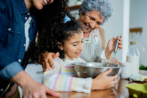 istock Family cooking at home 2244004590