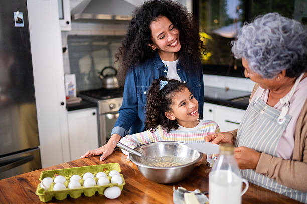 istock Family cooking at home 2244004746