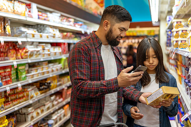 istock Father and Daughter Grocery Shoppping 2244010819