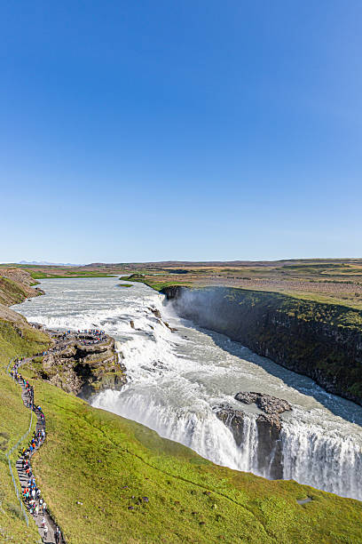 istock View over the Gullfoss waterfalls in Iceland. 2244029322