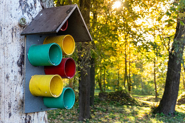 Do-it-yourself bird house. Birdhouse. taking care of birds.