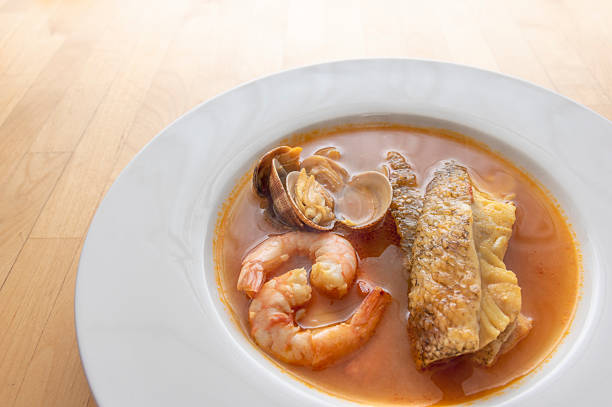 istock Delicious bouillabaisse on the table 2244044697