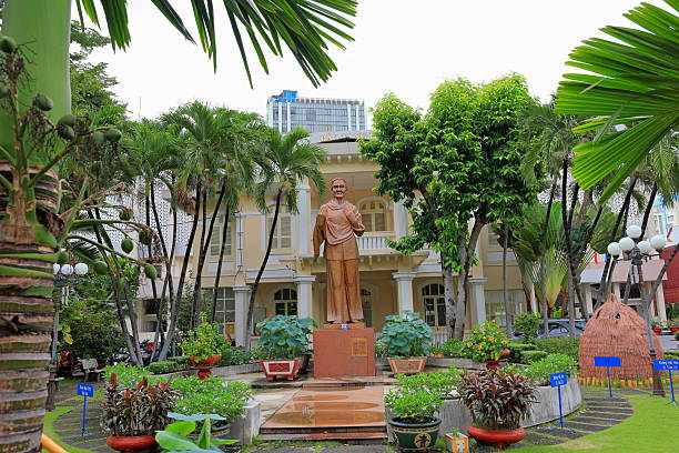 Ho Chi Minh City, Vietnam– September 27, 2025: Southern Women's Museum (Bao tang Phu nu Nam bo), a historical museum in District 1, Ho Chi Minh City, Vietnam