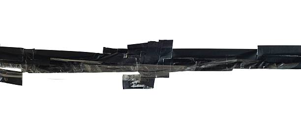 istock ripped black tape isolated 2244075076