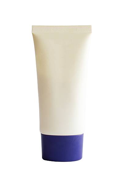 cosmetic tube container mockup isolated