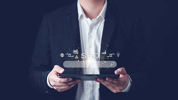 istock SEO Search Engine Optimization Concept. Search Bars and Tools, Corporate Website SEO 2244077394